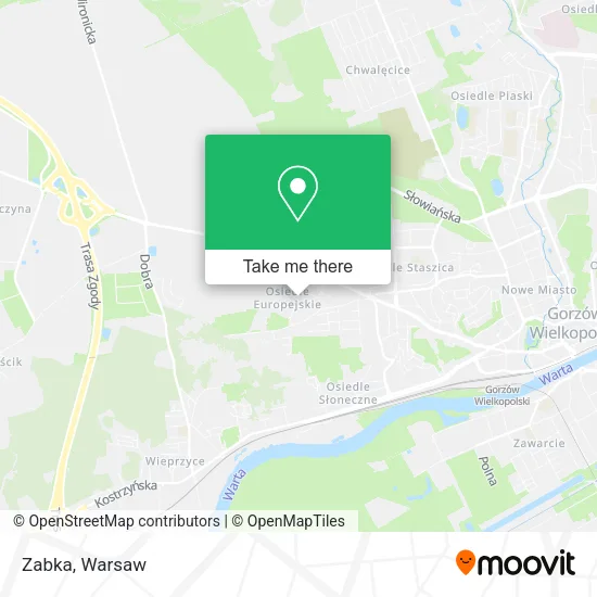 Карта Zabka