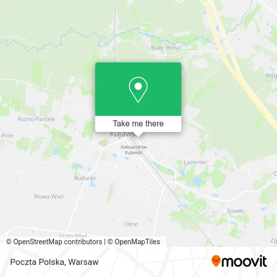 Карта Poczta Polska