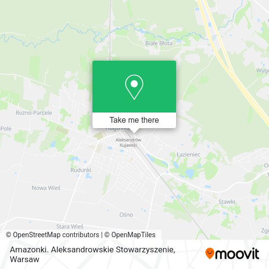 Amazonki. Aleksandrowskie Stowarzyszenie map