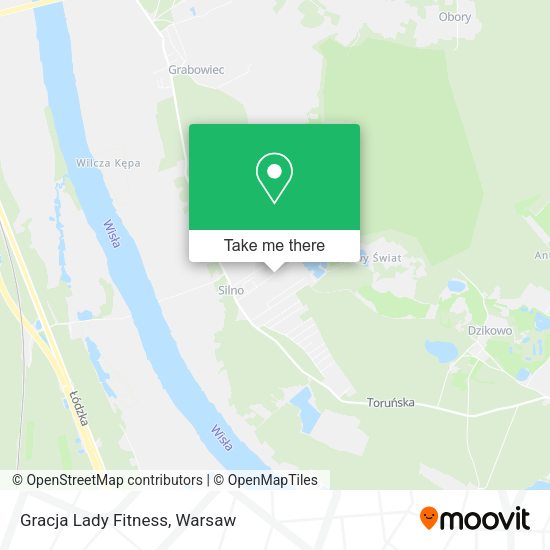 Gracja Lady Fitness map