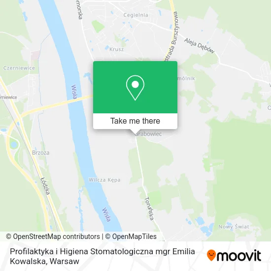 Карта Profilaktyka i Higiena Stomatologiczna mgr Emilia Kowalska