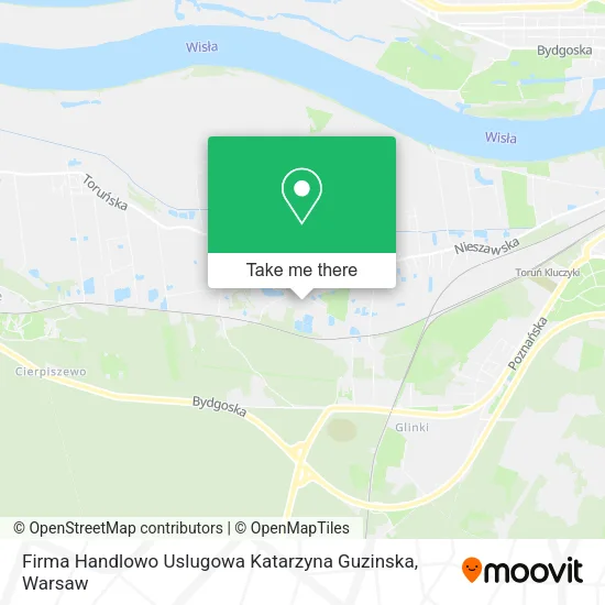 Карта Firma Handlowo Uslugowa Katarzyna Guzinska