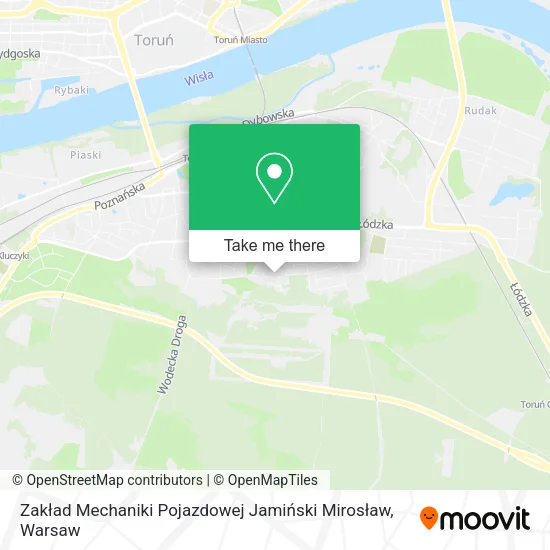 Карта Zakład Mechaniki Pojazdowej Jamiński Mirosław
