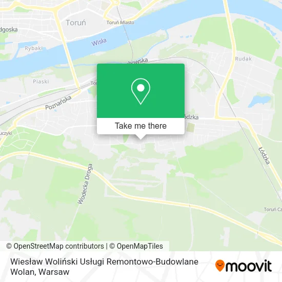Карта Wiesław Woliński Usługi Remontowo-Budowlane Wolan