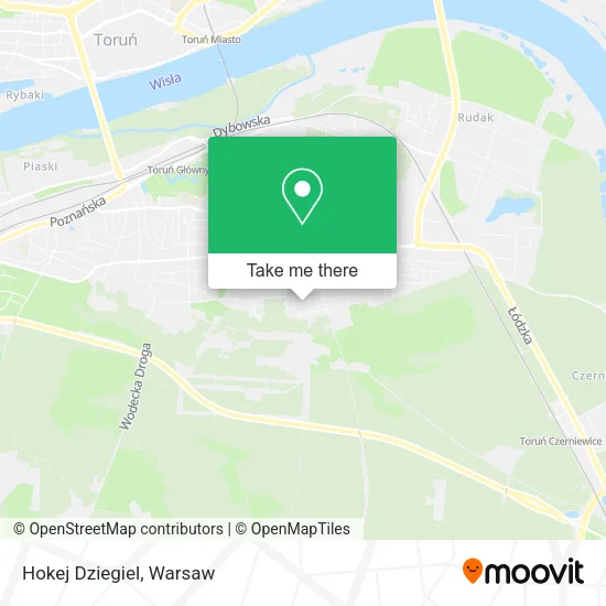 Карта Hokej Dziegiel
