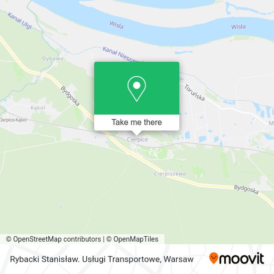 Rybacki Stanisław. Usługi Transportowe map