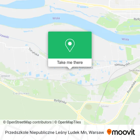 Карта Przedszkole Niepubliczne Leśny Ludek Mn