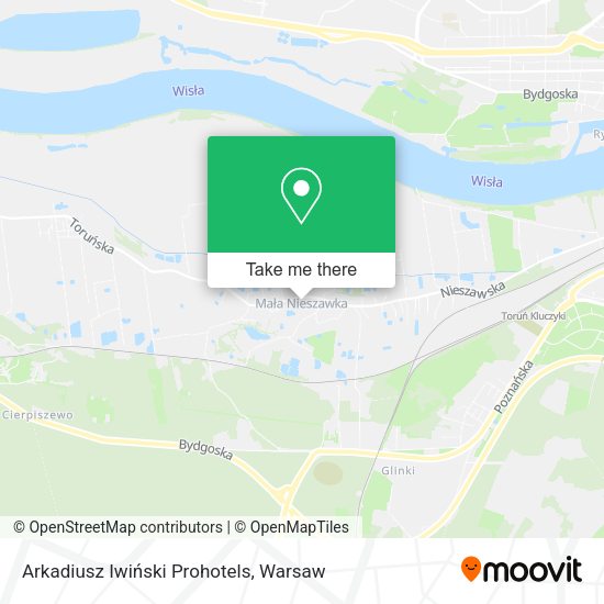 Arkadiusz Iwiński Prohotels map