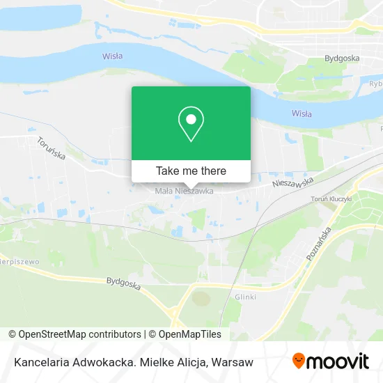 Карта Kancelaria Adwokacka. Mielke Alicja