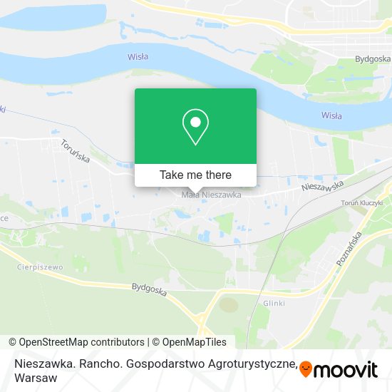 Nieszawka. Rancho. Gospodarstwo Agroturystyczne map