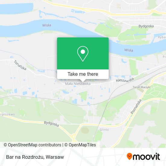 Bar na Rozdrożu map