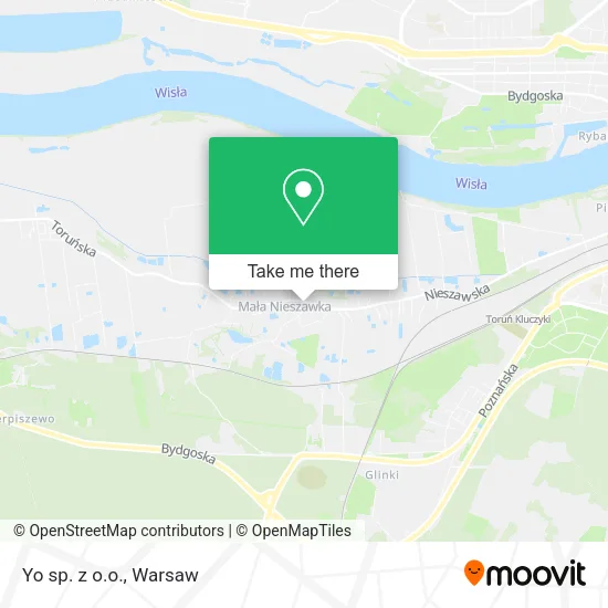 Yo sp. z o.o. map