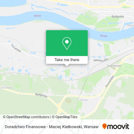 Doradztwo Finansowe - Maciej Kiełkowski map