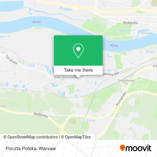 Карта Poczta Polska