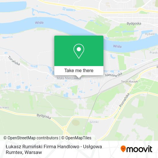 Łukasz Rumiński Firma Handlowo - Usłgowa Rumtex map