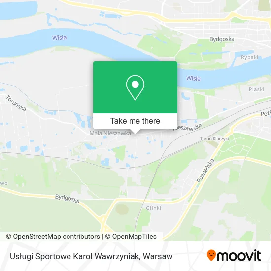 Карта Usługi Sportowe Karol Wawrzyniak
