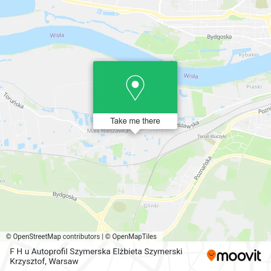 Карта F H u Autoprofil Szymerska Elżbieta Szymerski Krzysztof