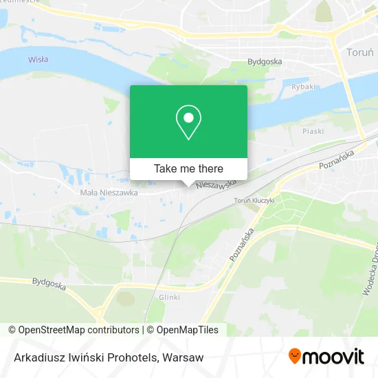 Карта Arkadiusz Iwiński Prohotels