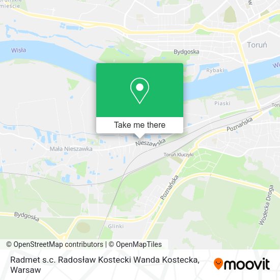 Radmet s.c. Radosław Kostecki Wanda Kostecka map