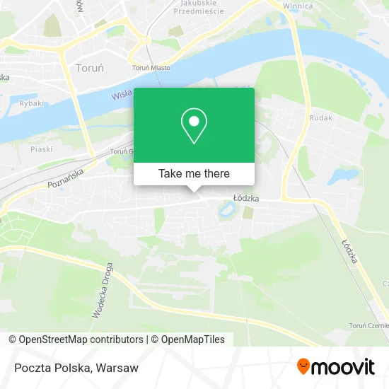 Карта Poczta Polska