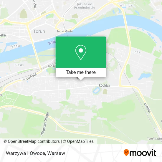 Карта Warzywa i Owoce