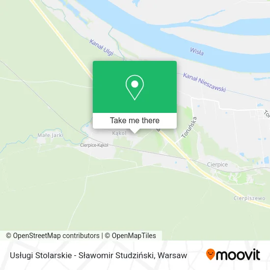 Usługi Stolarskie - Sławomir Studziński map