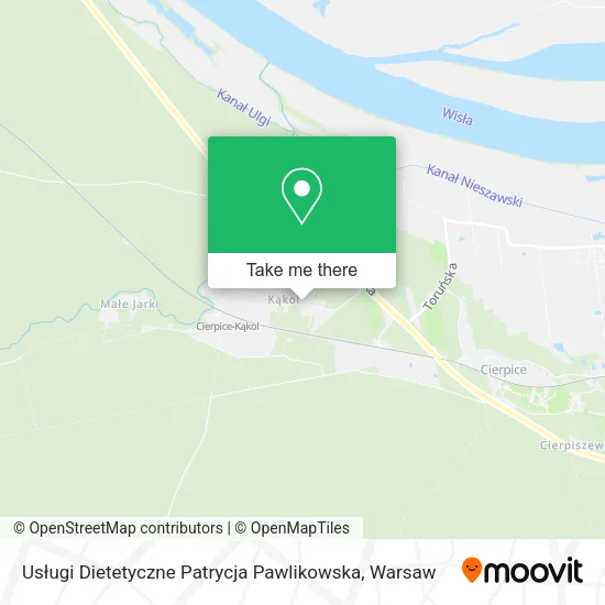 Карта Usługi Dietetyczne Patrycja Pawlikowska