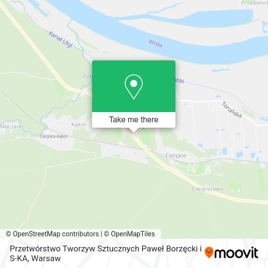 Przetwórstwo Tworzyw Sztucznych Paweł Borzęcki i S-KA map