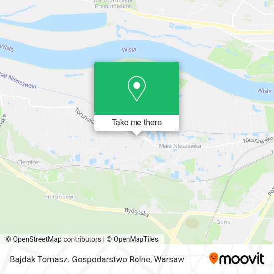 Bajdak Tomasz. Gospodarstwo Rolne map