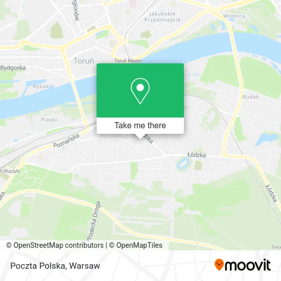 Карта Poczta Polska