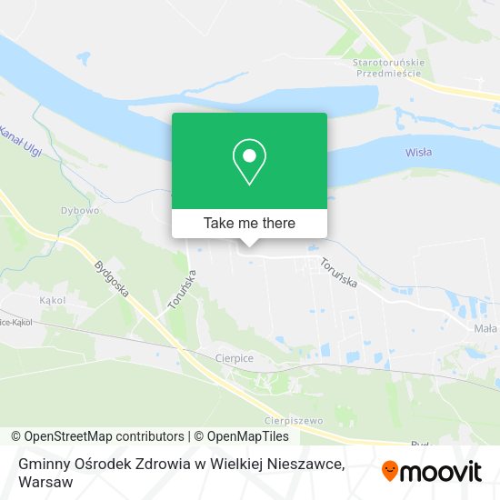 Gminny Ośrodek Zdrowia w Wielkiej Nieszawce map