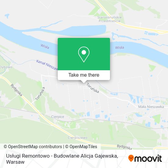 Usługi Remontowo - Budowlane Alicja Gajewska map