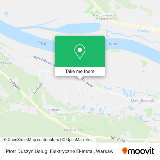 Piotr Duszyn Usługi Elektryczne El-Instal map