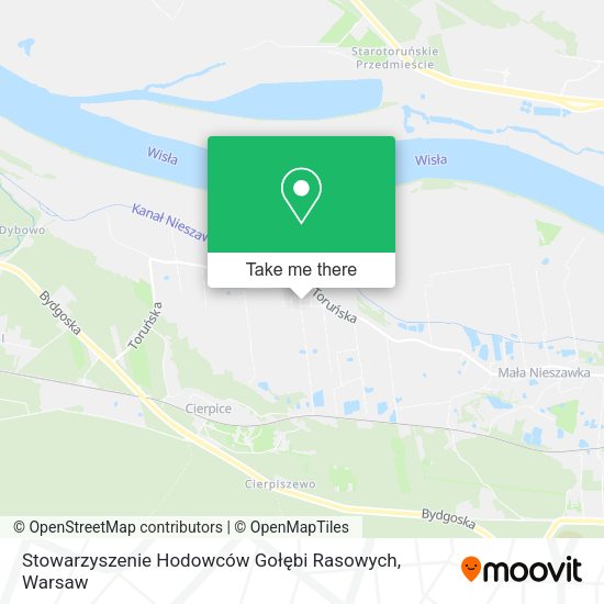 Stowarzyszenie Hodowców Gołębi Rasowych map