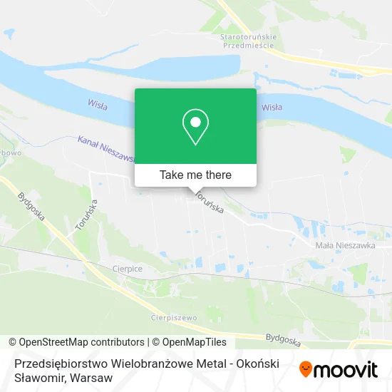 Przedsiębiorstwo Wielobranżowe Metal - Okoński Sławomir map