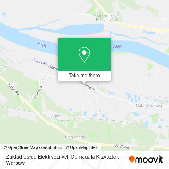 Zakład Usług Elektrycznych Domagała Krzysztof map