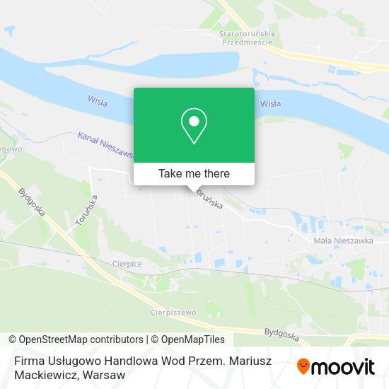 Firma Usługowo Handlowa Wod Przem. Mariusz Mackiewicz map