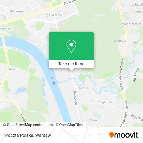 Карта Poczta Polska
