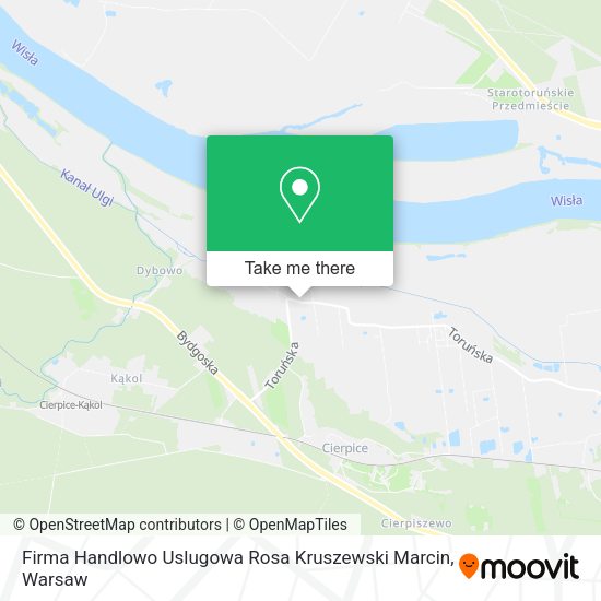 Firma Handlowo Uslugowa Rosa Kruszewski Marcin map