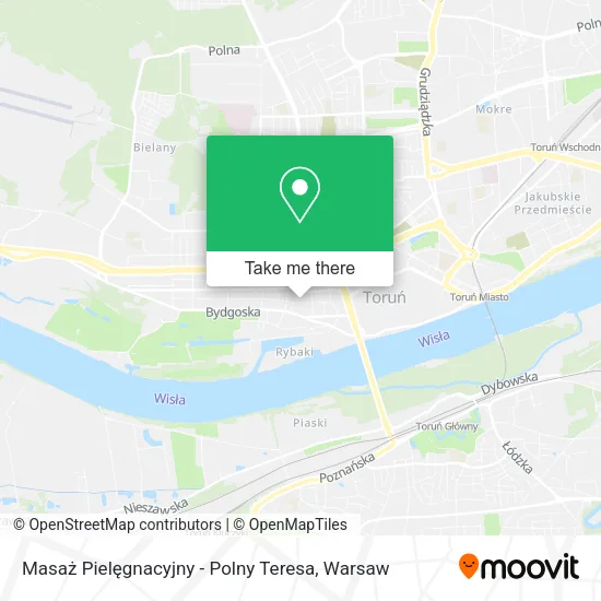 Masaż Pielęgnacyjny - Polny Teresa map