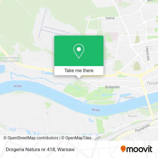 Карта Drogeria Natura nr 418