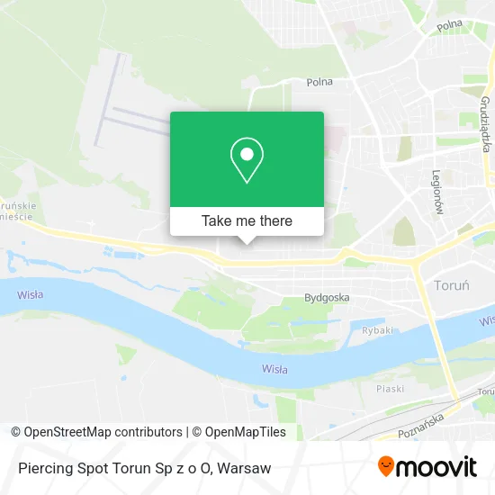 Карта Piercing Spot Torun Sp z o O