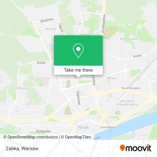 Zabka map