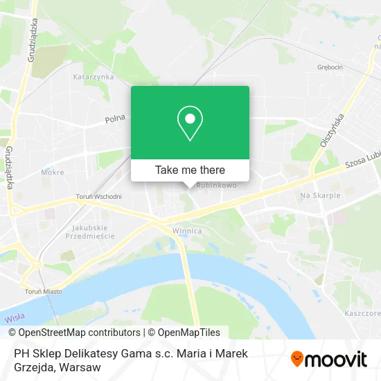 PH Sklep Delikatesy Gama s.c. Maria i Marek Grzejda map