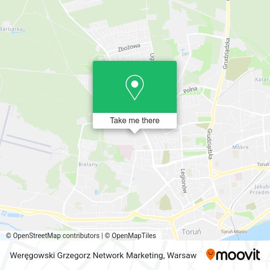 Weręgowski Grzegorz Network Marketing map