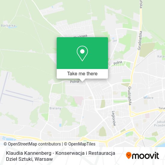 Klaudia Kannenberg - Konserwacja i Restauracja Dzieł Sztuki map