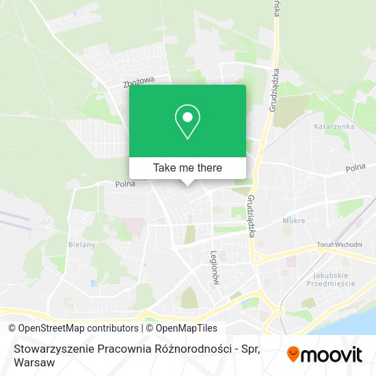 Stowarzyszenie Pracownia Różnorodności - Spr map