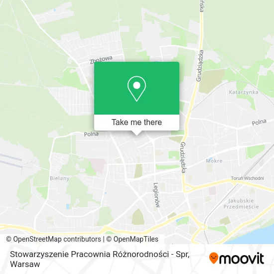 Stowarzyszenie Pracownia Różnorodności - Spr map