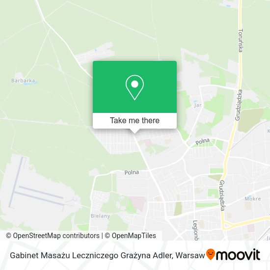 Gabinet Masażu Leczniczego Grażyna Adler map