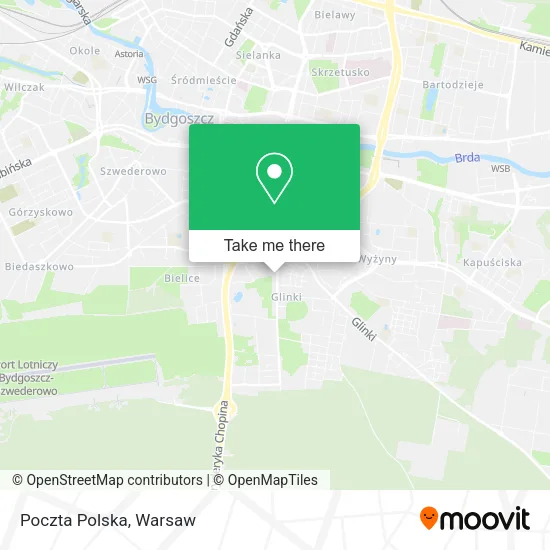 Карта Poczta Polska